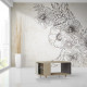 Table basse LIGATIO Chêne Clair - Porcelaine - Graphite