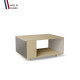 Table basse LIGATIO Chêne Clair - Cubanite - Cachemire