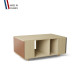 Table basse GRANDE LIGATIO Chêne Clair - Terracotta - Graphite