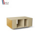 Table basse GRANDE LIGATIO Chêne Clair - Curry - Sienne