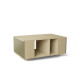 Table basse GRANDE LIGATIO Chêne Clair - Olive - Sienne