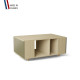 Table basse GRANDE LIGATIO Chêne Clair - Olive - Cubanite