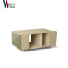 Table basse GRANDE LIGATIO Chêne Clair - Olive - Cubanite