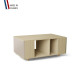 Table basse GRANDE LIGATIO Chêne Clair - Cachemire - Olive