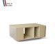 Table basse GRANDE LIGATIO Chêne Clair - Cachemire - Graphite