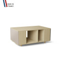Table basse GRANDE LIGATIO Chêne Clair - Cachemire - Cubanite