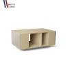 Table basse GRANDE LIGATIO Chêne Clair - Cachemire - Cubanite
