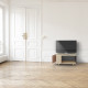 Meuble TV NEXIUM Chêne Clair - Terracotta - Graphite