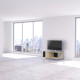 Meuble TV NEXIUM Chêne Clair - Graphite - Cachemire