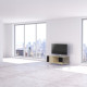 Meuble TV NEXIUM Chêne Clair - Graphite - Sienne