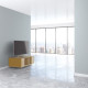 Meuble TV GRAND NEXIUM Chêne Clair - Curry - Graphite