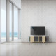 Meuble TV GRAND NEXIUM Chêne Clair - Curaçao - Graphite