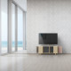 Meuble TV GRAND NEXIUM Chêne Clair - Sienne - Abricot