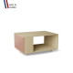 Table basse LIGATIO Chêne Clair - Abricot - Chêne Clair - Chêne Clair