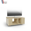 Meuble TV GRAND NEXIUM Chêne Clair - Porcelaine - Chêne Clair - Porcelaine