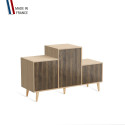 Meuble de rangement PODIUM - Chêne Clair - Chêne Clair - - 127,5x74,5cm