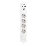 Rallonge 4 prises Schuko avec interrupteur TM Electron 230 V