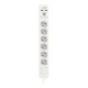Multiprise 6 Prises avec Interrupteur TM Electron 230 V