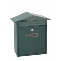 Boîte aux lettres EDM Tradition Acier Vert (26 x 9 x 35,5 cm)