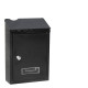 Boîte aux lettres EDM Standard 21 x 6 x 30 cm Noir Acier