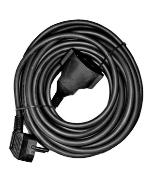 Câble de Rallonge EDM Flexible 3 x 1,5 mm Noir 15 m