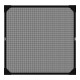 Moustiquaire Schellenberg Magnétique Avec cadre Fibre de Verre Anthracite (100 x 120 cm)