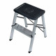Tabouret Pliant EDM 38 x 14 x 60 cm Aluminium