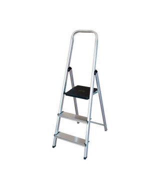 Échelle pliante à 3 marches EDM Aluminium (40 x 10,5 x 126 cm)