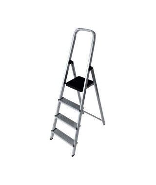 Échelle pliante à 4 marches EDM Aluminium (43 x 10,5 x 149 cm)
