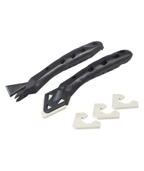 Grattoir Wolfcraft 4364000 Têtes interchangeables Disque de polissage