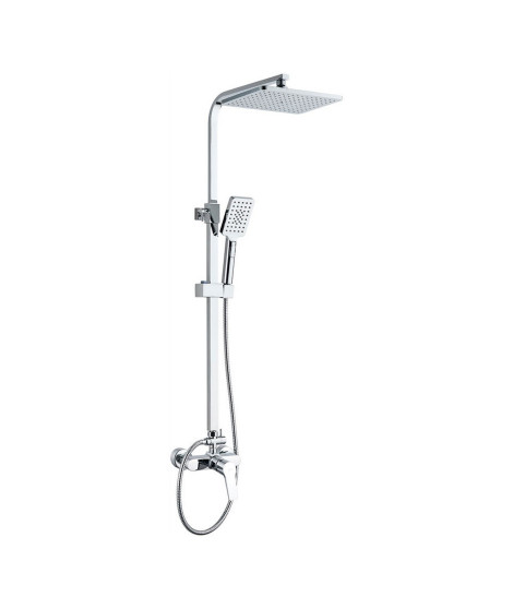 Colonne de douche EDM Altea Acier inoxydable Chrome