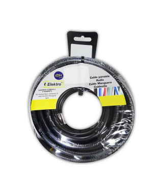 Câble EDM 3 x 1,5 mm 10 m Noir