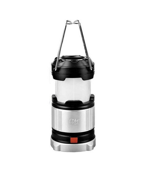 Lanterne EDM Rechargeable De Camping Argenté 3 W 180 Lm