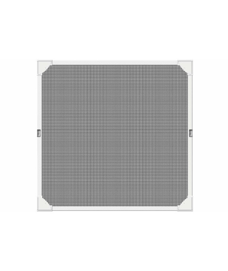 Moustiquaire Schellenberg Magnétique Avec cadre Fibre de Verre Blanc (100 x 120 cm)