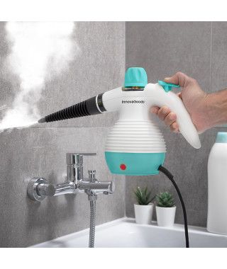 Nettoyeur Vapeur à Main 9 en 1 avec Accessoires Steany InnovaGoods 0,35 L 3 Bar 1000W