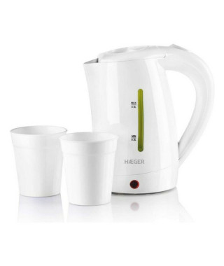 Bouilloire Haeger 5608475009006 0,5 L 1100W Blanc 500 ml 1100 W