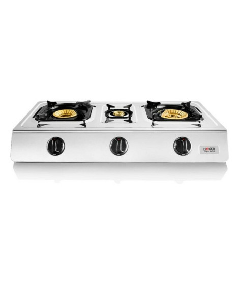 réchaud à gaz Haeger Triple Safine (110 mm / 90 mm / 40 mm)