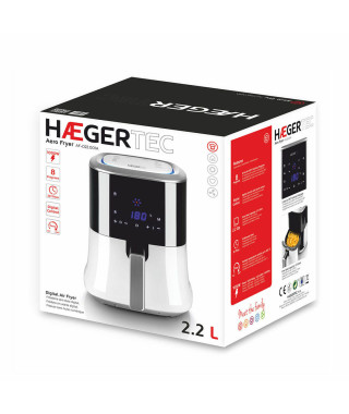 Friteuse Haeger Aero Fryer 2,2 L Blanc