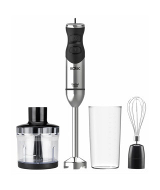 Mixeur plongeant Solac BA5611 Pro Noir 1500 W