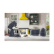 Mixeur/mélangeur de pâte Smeg SMF03GREU Gris 800 W