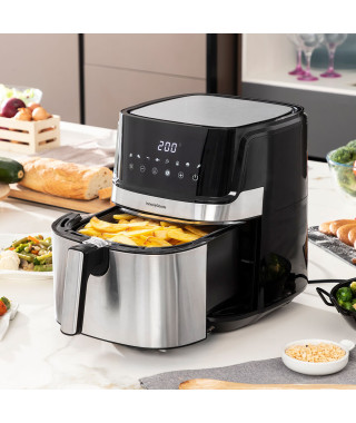 Friteuse sans Huile InnovaGoods Fryinn Pro 5500 Noir Acier inoxydable 1700 W 5,5 L