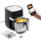 Friteuse sans Huile InnovaGoods Fryinn Pro 5500 Noir Acier inoxydable 1700 W 5