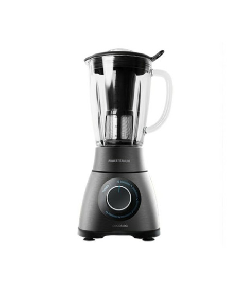Bol mixeur Cecotec Power Black Titanium 1500 PerfectMix 1