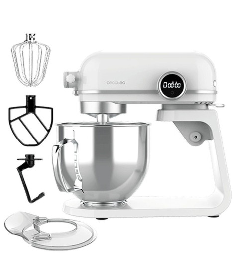 Mixeur/mélangeur de pâte Cecotec Twist&Fusion 4500 Luxury White