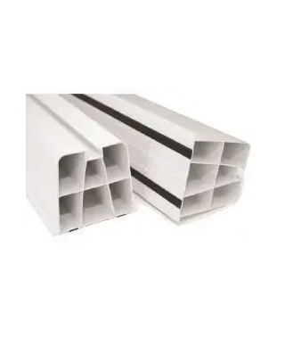 JEU DE SUPPORT PVC BLANC 45 CMS