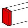 EMBOUT POUR GOULOTTE 65X80MM ET