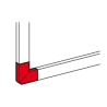 C - ANGLE PLAT 90° POUR GOULOTTE