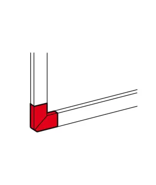 C - ANGLE PLAT 90° POUR GOULOTTE