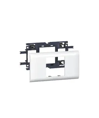 Support avec plaque de finition