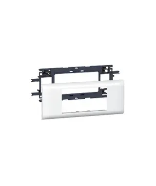 Support avec plaque de finition